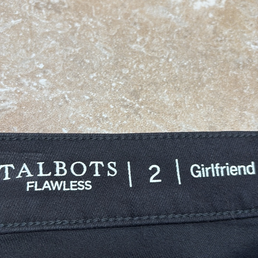 Talbots Flawless, Size 2 Girlfriend Jeans - Picture 2 of 6